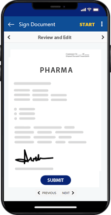 Signs-the-document