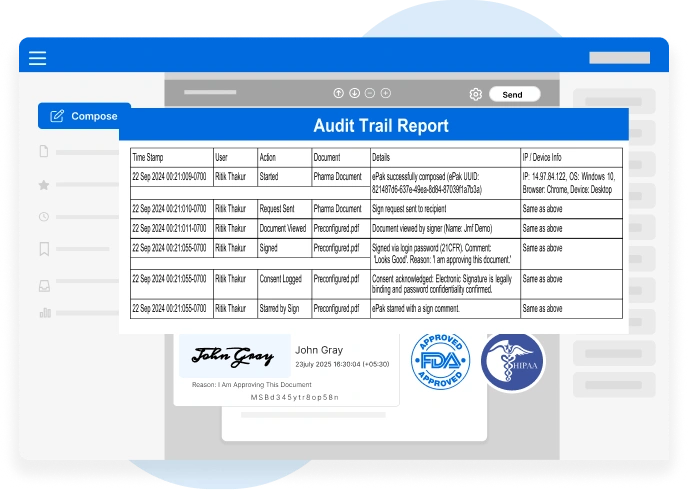 Comprehensive Audit Trails