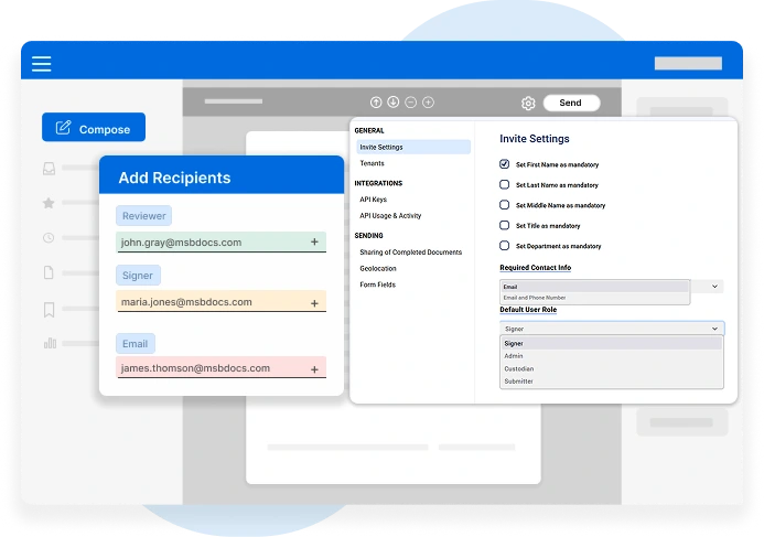 Customizable Signing Workflows