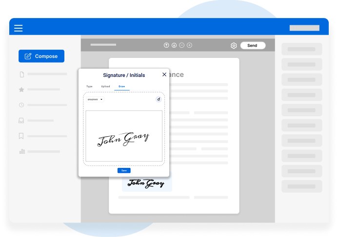 Receive & Sign
