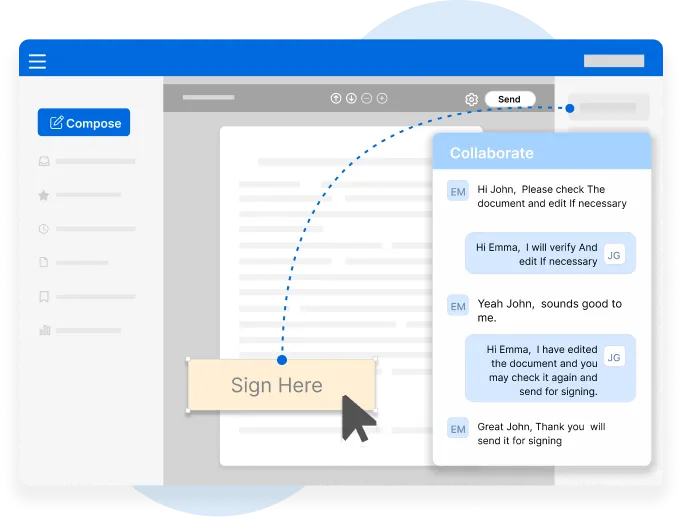 Receive & Sign - msb docs esignature